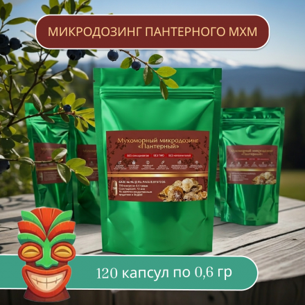 Микродозинг пантерного мухомора 120 капс